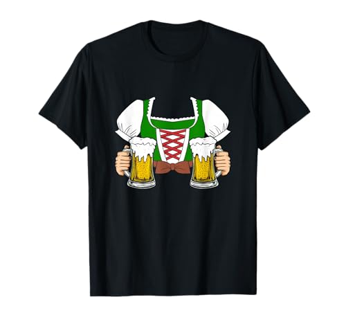 Drindl Kostüm Deutsch Bayerisch Oktoberfest Festival Damen T-Shirt Drindl Kostüm Deutsch Bayerisch Oktoberfest Festival Damen T-Shirt von Octoberfest Costume