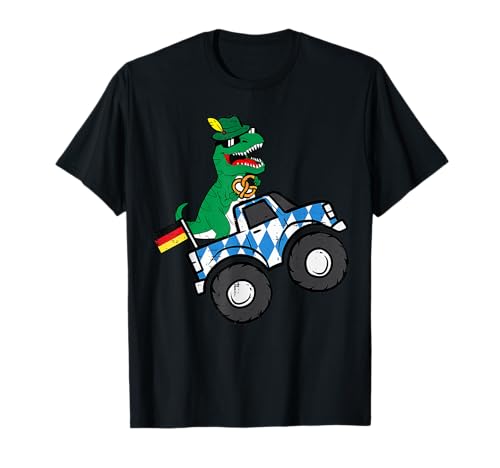 Happy Oktoberfest Dino Monster Truck Deutsch Kleinkind Jungen Kind T-Shirt Happy Oktoberfest Dino Monster Truck Deutsch Kleinkind Jungen Kind T-Shirt von Octoberfest Costumes Women Men