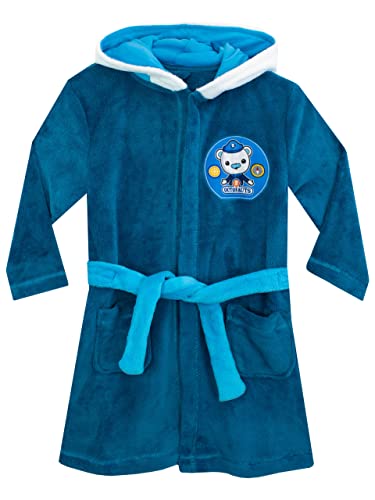 Octonauts Jungen Oktonauten Kapitän Barnius Bademantel Blau 104 von Octonauts