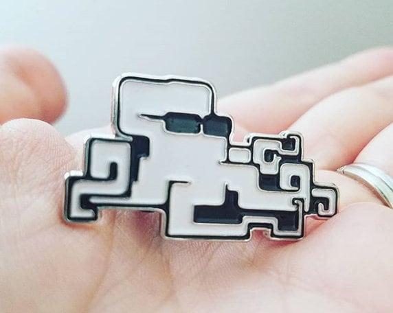 Iggy The Octopunk Enamel Pin von OctopunkMedia
