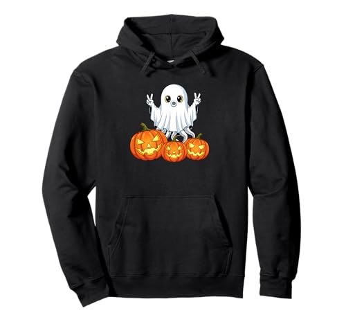 Lustiger Oktopus Geist Kürbis Boo Halloween Kinder Herren Damen Pullover Hoodie Lustiger Oktopus Geist Kürbis Boo Halloween Kinder Herren Damen Pullover Hoodie von Octopus Lovers Halloween Ghost Pumpkin Outfits