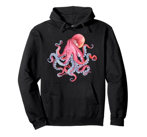 Octopus T-Shirt - Cooles Octopus T-Shirt Herren Damen Pullover Hoodie von Octopus T-Shirt