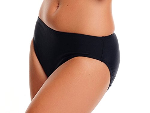 Elegante Bikini Hose in verschiedenen Farben (oct-flav-S10-f3428) Farbe: Schwarz, Gr. 48 von Octopus