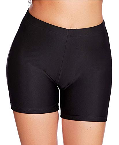 Octopus Damen MIXKINI Tankini. Das Oversize Figurwunder von der Insel Rügen zum selber Mixen f5701 Farbe: Hotpants Schwarz HP6(sw), Gr. 44 von Octopus