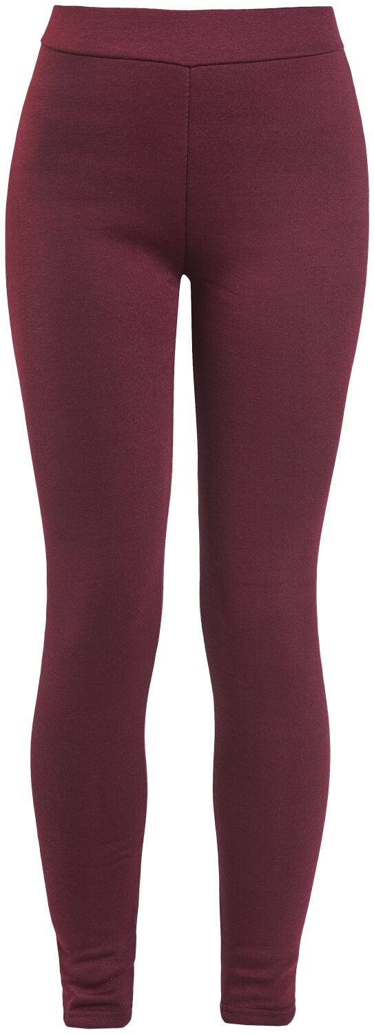 Ocultica Gefütterte Winterleggings Leggings rot in XXL von Ocultica