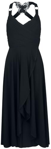 Ocultica Gothic Kleid Frauen Mittellanges Kleid schwarz M von Ocultica
