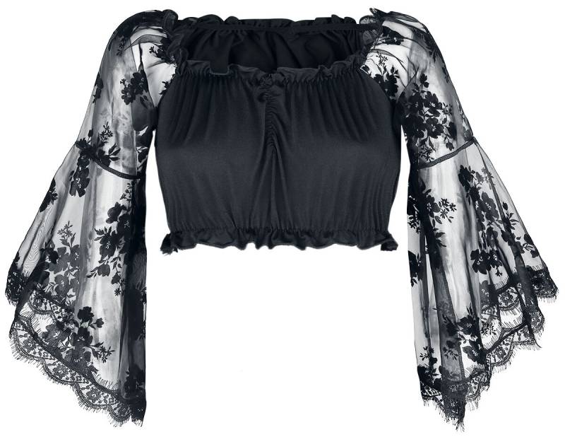 Ocultica Gothic-Top Bluse schwarz in XS Ocultica Gothic-Top Bluse schwarz in XS von Ocultica