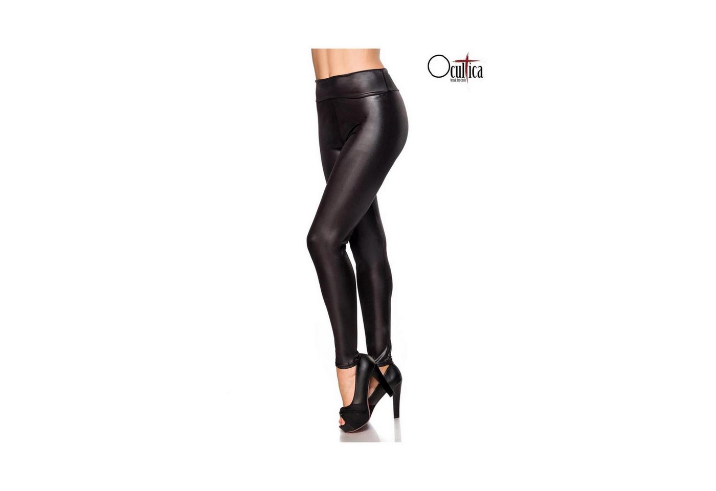 Ocultica Leggings Ocultica - Wetlook Leggings - (2XL,L,M,S,XL) von Ocultica