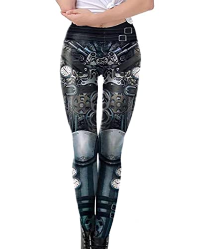 Ocultica Steampunk Leggings Frauen Leggings Multicolor L von Ocultica