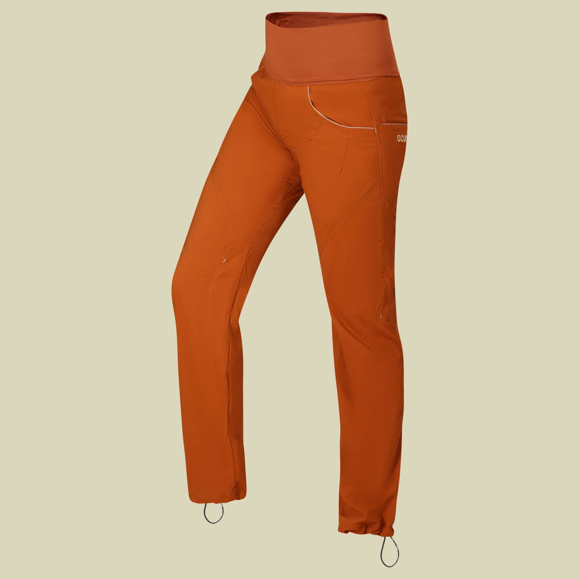 Noya Eco Pants Women orange XS - caramel cafe von Ocun