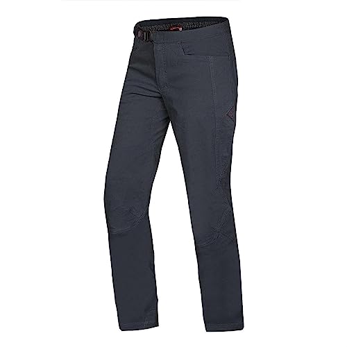 Ocun M Honk Pants Grau - Komfortable robuste Herren Kletterhose, Größe L - Farbe Anthracite Ebony von Ocun