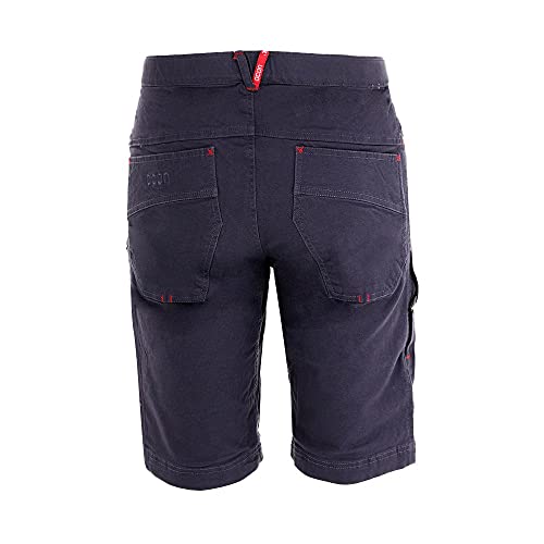 Ocun M Honk Shorts Grau - Technische robuste Herren Baumwoll Kletterhose, Größe S - Farbe Graphite von Ocun