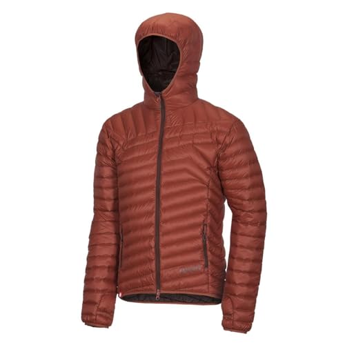 Ocun M Tsunami Braun - Daunen Leichte robuste Herren Daunen Kletterjacke, Größe XL - Farbe Picante - Chocolate von Ocun