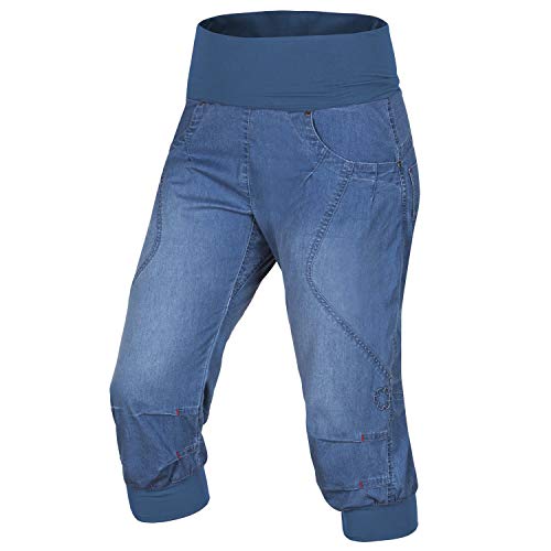 Ocun Noya Jeans W Klettershorts Middle Blue-S von Ocun