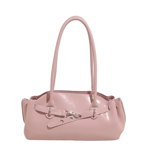 Ocuuer PU Leder Hobo Handtasche Umhängetasche weiche weibliche Tasche for Frauen einkaufen (rosa) von Ocuuer