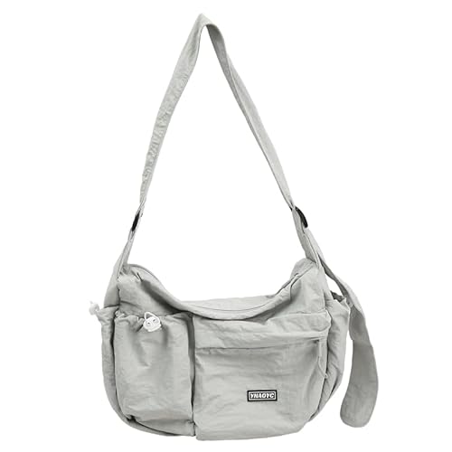 Ocuuer Vielseitige Umhängetasche einfache Crossbody -Tasche Freizeit Arbeit Nylon Schlinge (blau) von Ocuuer
