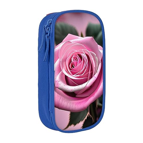 Oxford Cloth Pencil Case - Durable and Stylish Pen Case for School and Office Supplies Pink and Rose, blau, Einheitsgröße, Brustbeutel von OdDdot