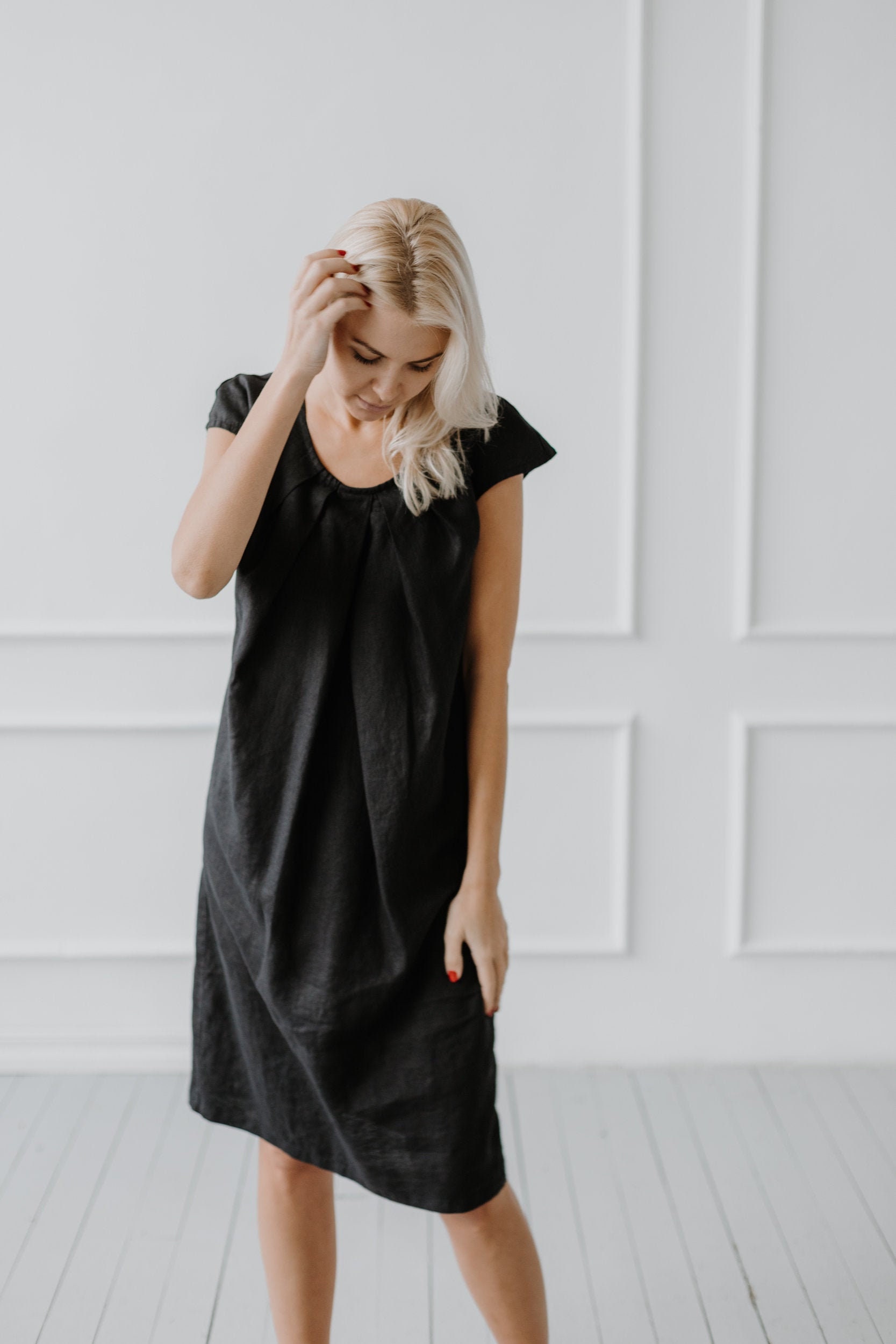 100% Leinenkleid/ 1277 von OdaLux