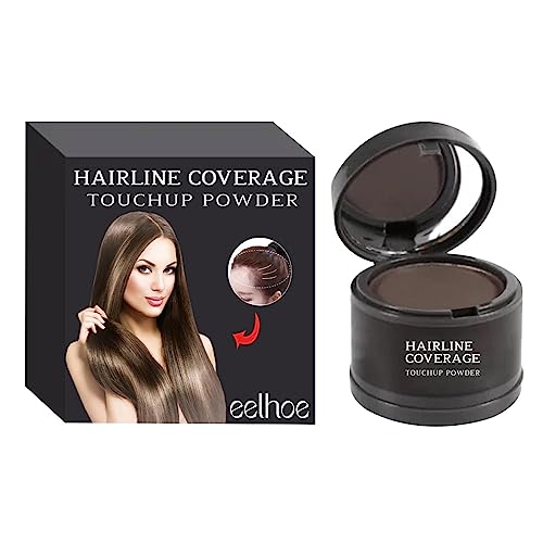 Hairline Contouring Shadow Powder Wasserfest | Wasserfester Haaransatz-Concealer mit Spiegel - Wurzelausbesserungspuder für dünner werdendes Haar bei Frauen und Männern, kahle Stellen, Odavom von Odavom