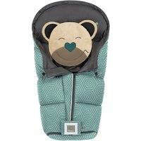 odenwälder Fußsack Mucki® L-cs cosy green von Odenwälder Babynest