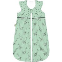 ODENWÄLDER Jersey-Schlafsack Anni light happy giraffe deep forest von Odenwälder Babynest