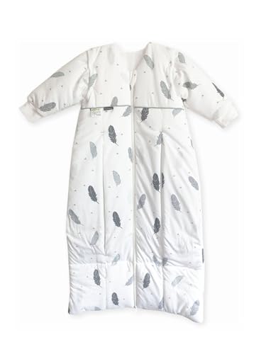 Odenwälder Babyschlafsack Prima Klima Thinsulate I leichter Kinder-Schlafsack I Winter-Schlafsack Jungen Mädchen I 100% Baumwolle & längenverstellbar von Odenwälder BabyNest