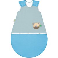 Odenwälder Jersey-Schlafsack mucki AIR color-blocking sky blue von Odenwälder Babynest