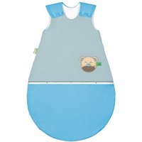 Odenwälder Jersey-Schlafsack mucki AIR color-blocking sky blue von Odenwälder Babynest