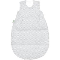 Odenwälder Thermo-Nest Daunenschlafsack Dots Light Grey von Odenwälder Babynest