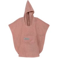 odenwälder Frottee-Badeponcho cranberry von Odenwälder Babynest