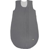 odenwälder Musselin Sommerschlafsack grey 70 cm - 90 cm von Odenwälder Babynest