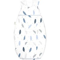 odenwälder Schlafsack Jersey Airpoints feather bleu 60 cm - 110 cm von Odenwälder Babynest