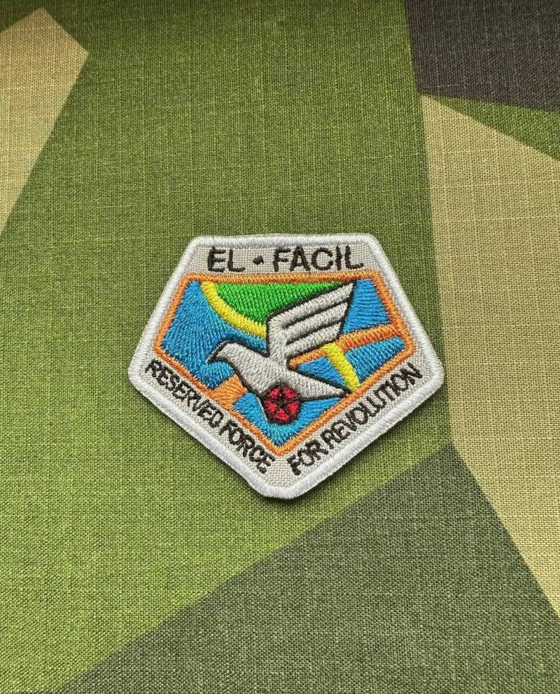 Patch "Free Planets Star Fleet - El-Facil Revolution Forces", Aufnäher Legend Of Galactic Heroes, Spaceship Reinhard Lohengramm Jang Wen-Li von OderT