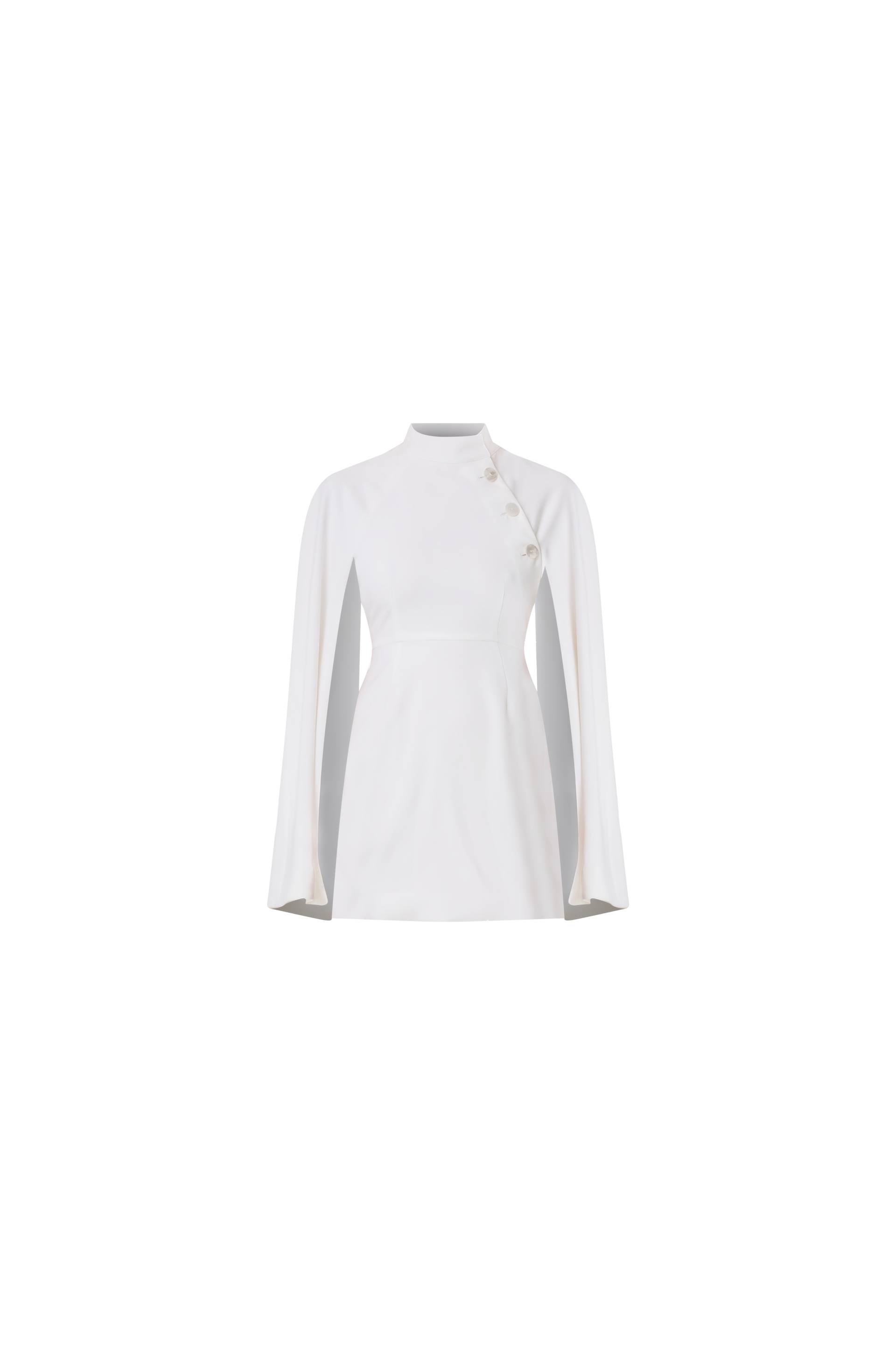 Karina Cape Dress - White - L - Odette + Odile - Mini dresses Karina Cape Dress - White - L - Odette + Odile - Mini dresses von Odette + Odile