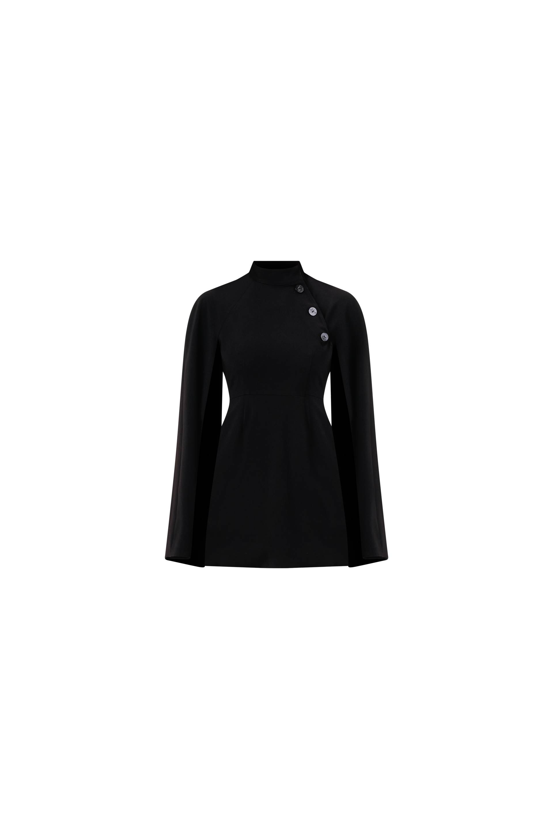 Karina Cape Dress - Black - XL - Odette + Odile - Mini dresses von Odette + Odile