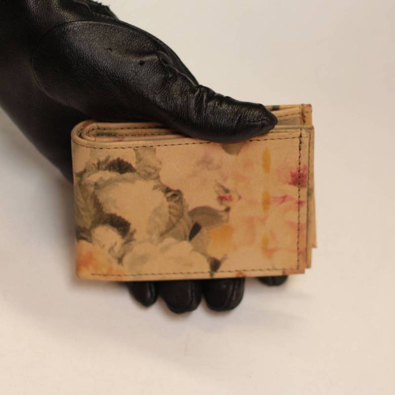 Odilynch Tiny Portemonnaie Vdf Floral Print Leder von OdiLynch