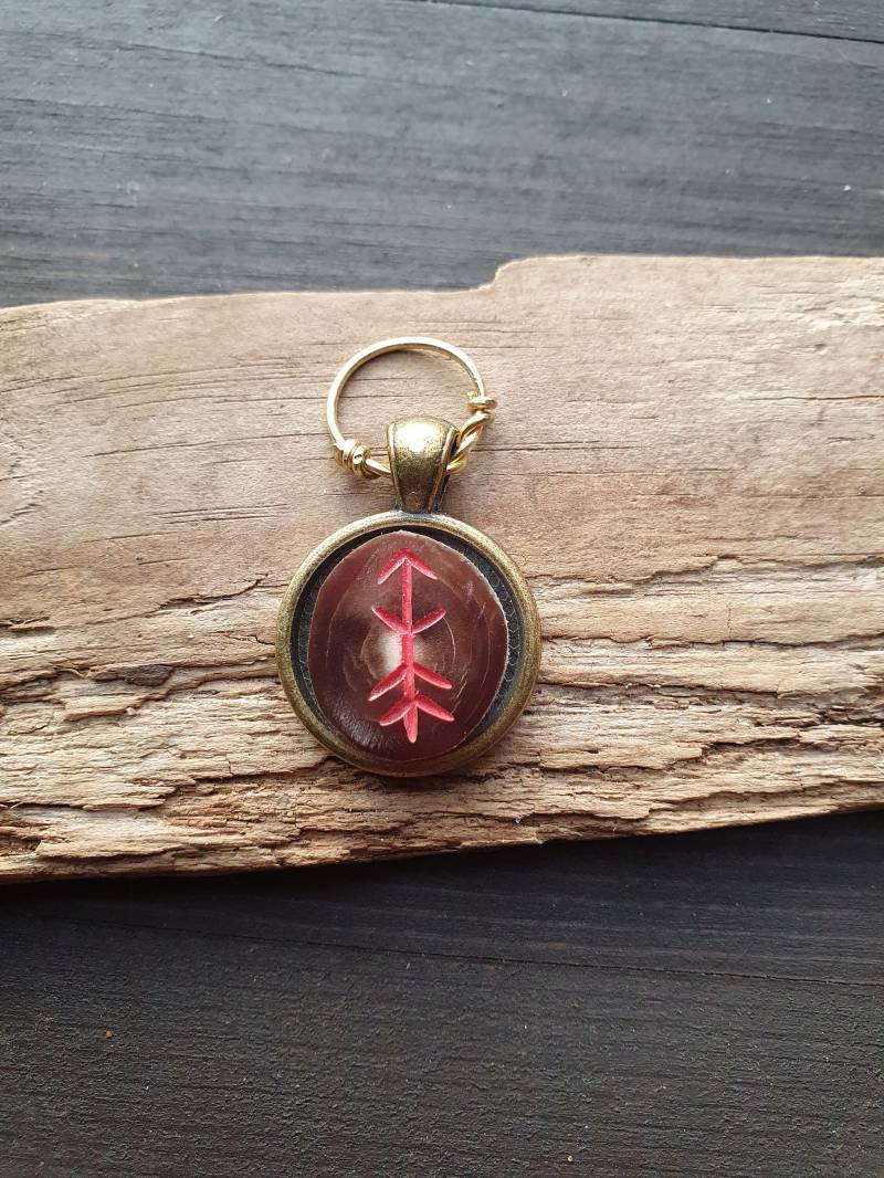 Small Norse Protection Bindrune Amulet von OdinGrove