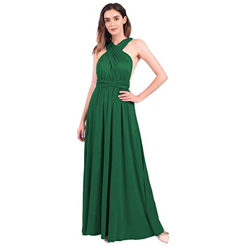 Abendkleid Lang Damen Elegant Sexy Rückenfreies Multiway Bandage Wickelkleid Festlich Hochzeitskleid Brautkleid Brautjungfernkleider Cocktailkleid Weihnachten Silvester Partykleid Ballkleid Grün M Abendkleid Lang Damen Elegant Sexy Rückenfreies Multiway Bandage Wickelkleid Festlich Hochzeitskleid Brautkleid Brautjungfernkleider Cocktailkleid Weihnachten Silvester Partykleid Ballkleid Grün M von Odizli