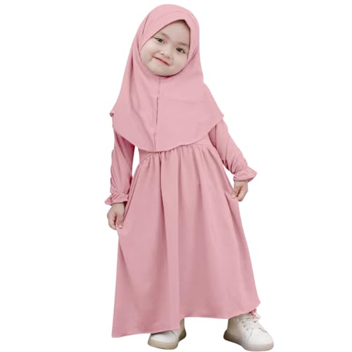 Odizli Baby M�dchen Gebetskleidung Abaya Muslim Islam Muslimische Islamische Langarm Kleider Hijab Arabisch T�rkische Robe Jilbab Khimar Kaftan Ramadan Burka Lang Gebetskleid Rosa 2-3 Jahre Odizli Baby M�dchen Gebetskleidung Abaya Muslim Islam Muslimische Islamische Langarm Kleider Hijab Arabisch T�rkische Robe Jilbab Khimar Kaftan Ramadan Burka Lang Gebetskleid Rosa 2-3 Jahre von Odizli