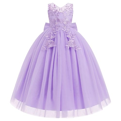 Odizli Blumenmädchenkleider Kinder Ärmellos V-Ausschnitt Prinzessin Blumenmädchen Kleid Tüllkleid Hochzeit Festliches Erstkommunion Kommunionkleid Abendkleider Hochzeitskleid Lila 13-14 Jahre Odizli Blumenmädchenkleider Kinder Ärmellos V-Ausschnitt Prinzessin Blumenmädchen Kleid Tüllkleid Hochzeit Festliches Erstkommunion Kommunionkleid Abendkleider Hochzeitskleid Lila 13-14 Jahre von Odizli