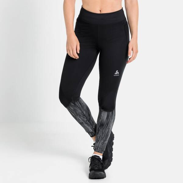 ODLO Damen  Tights ZEROWEIGHT WARM REFLECT von Odlo