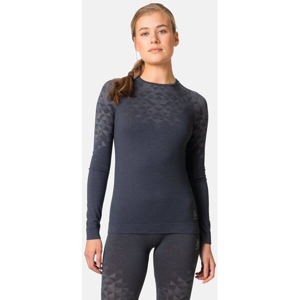 ODLO Damen Unterhemd BL TOP crew neck l/s KINSHIP P von Odlo