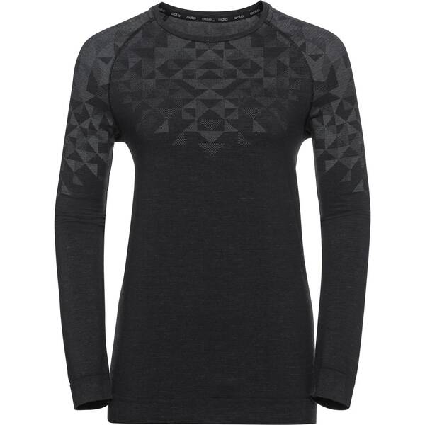 ODLO Damen Unterhemd BL TOP crew neck l/s KINSHIP P von Odlo