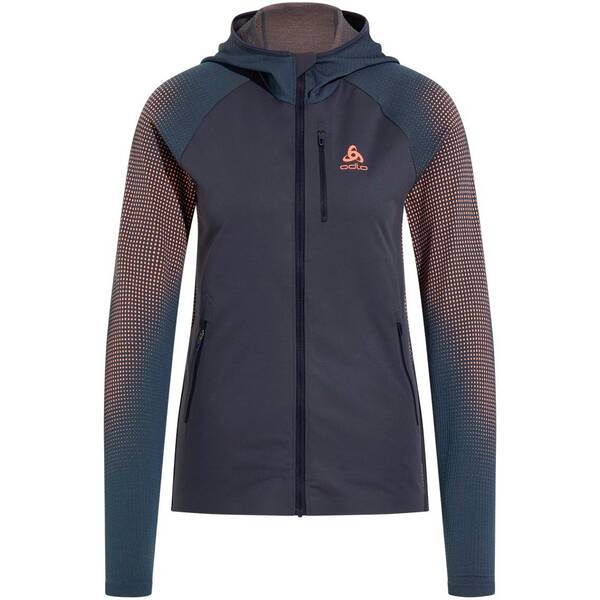 ODLO Damen Unterjacke Mid layer full zip X-ALP PK WI von Odlo