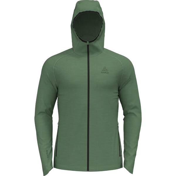 ODLO Herren Kapuzensweat Mid layer hoody full zip ASCEN von Odlo