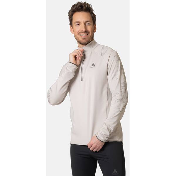ODLO Herren Rollkragen Mid layer 1/2 zip ZEROWEIGHT C von Odlo