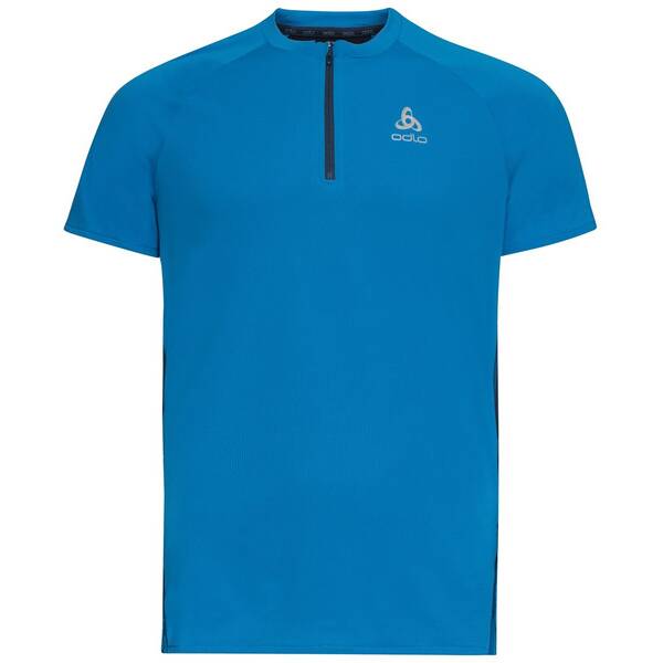 ODLO Herren T-shirt s/s 1/2 zip AXALP TRAI von Odlo