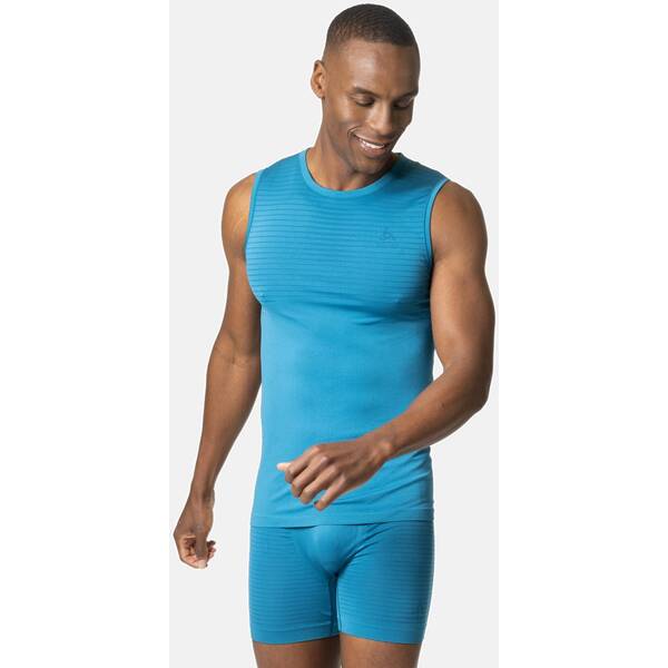 ODLO Herren Unterhemd BL TOP Crew neck Singlet PERFO von Odlo