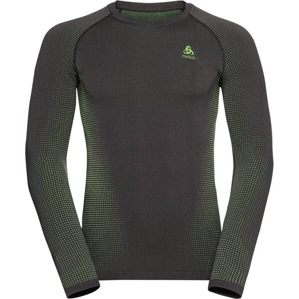 ODLO Herren Unterhemd BL TOP Crew neck l/s PERFORMAN von Odlo