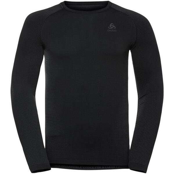 ODLO Herren Unterhemd BL TOP Crew neck l/s PERFORMAN von Odlo